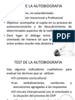 Test de La Autobiografia