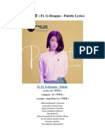 IU Ft. G-Dragon - Palette Lyrics