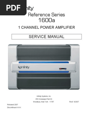 infinity 1600a