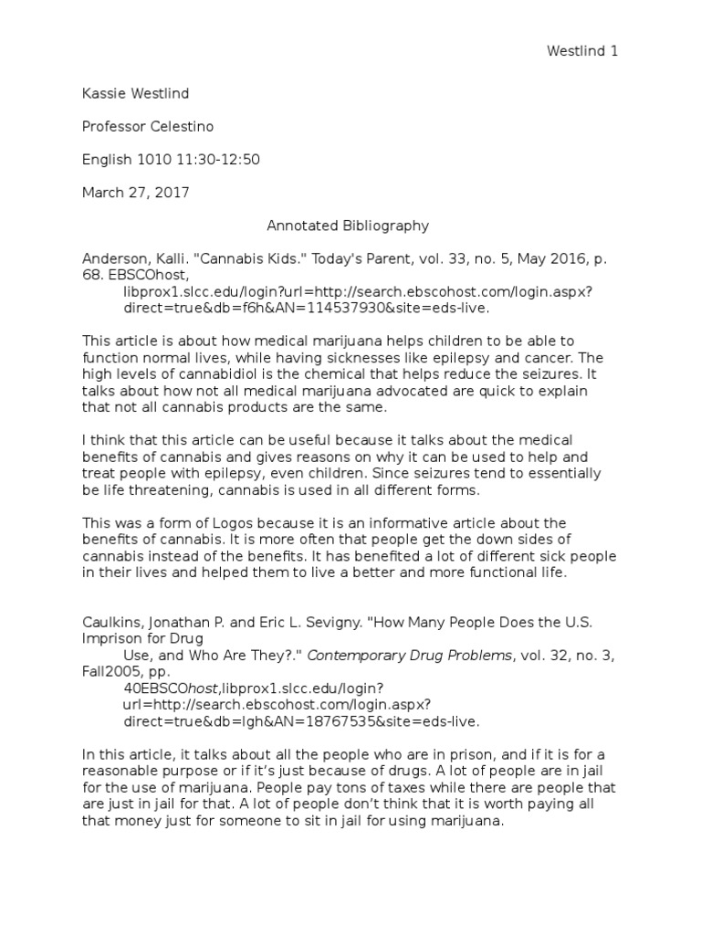 Annotated bibliography ama image