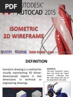 Isometric Drawing - 2d Wireframe