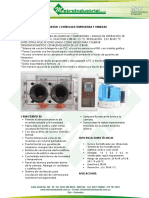 Datasheet Camara de Humedad Metroindustrial Fabrica Manual Caracteristicas Especificaciones