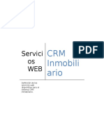 Servicios WEB CRM Inmobiliario