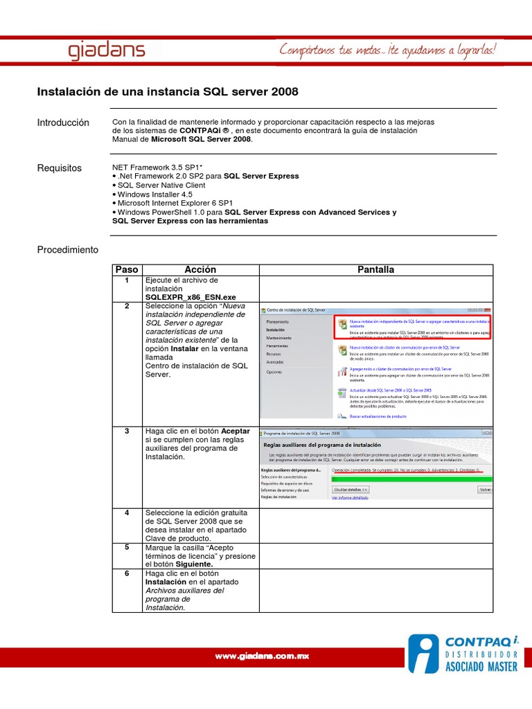 SQL 2008 PDF | PDF | Servidor SQL de Microsoft | Point and Click