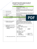 Formulir Pendaftaran Region III