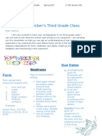 Ms. Amber's Third Grade Class: Neatness