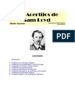 Gardner Martin - Los Acertijos de Sam Loid PDF