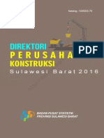 Direktori Perusahaan Konstruksi Sulawesi Barat 2016