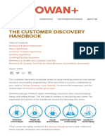 The Customer Discovery Handbook