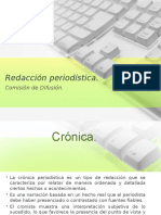 3.1 Redacción Periodística