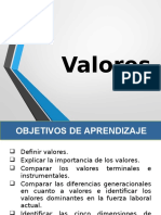 Sesión 2 Valores, Actitud, Satisfacción Laboral