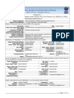 Form St-1 (Application Form For Registration Under Section 69 of The Finance Act, 1994 (32 of 1994) )