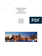 Perception of Detroit Final Paper