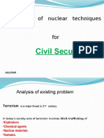 Applications of Nuclear Techniques Relevant For: Civil Security