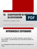 Metodos de Explotación