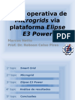 Visão Operativa de Microgrids Via Plataforma Elipse E3