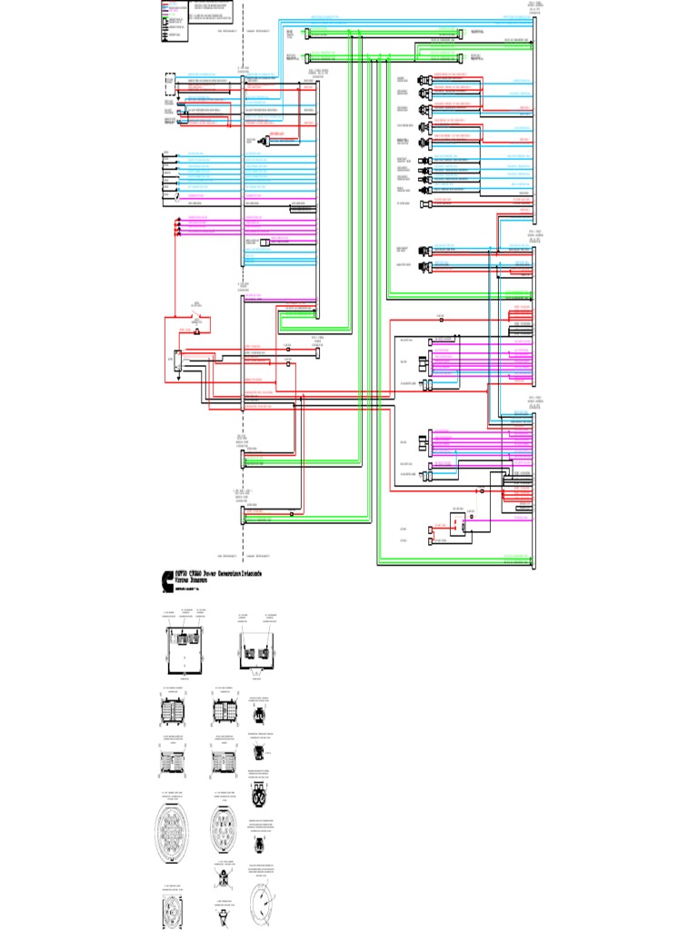 CM850 ECM Wiring Diagram Overview | PDF | Switch | Sensor