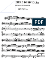 Rossini Barbiere Di Siviglia Sinfonia Violin1