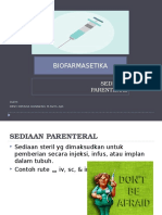 Sediaan Parenteral