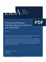 Offsetting Under US GAAP and IFRS - May 2012