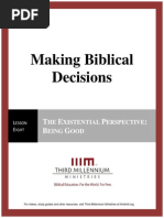 Download Making Biblical Decisions - Lesson 8 - Transcript by Third Millennium Ministries SN34651827 doc pdf