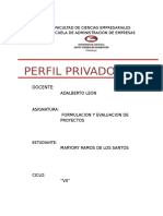 Perfil Proyecto Privado