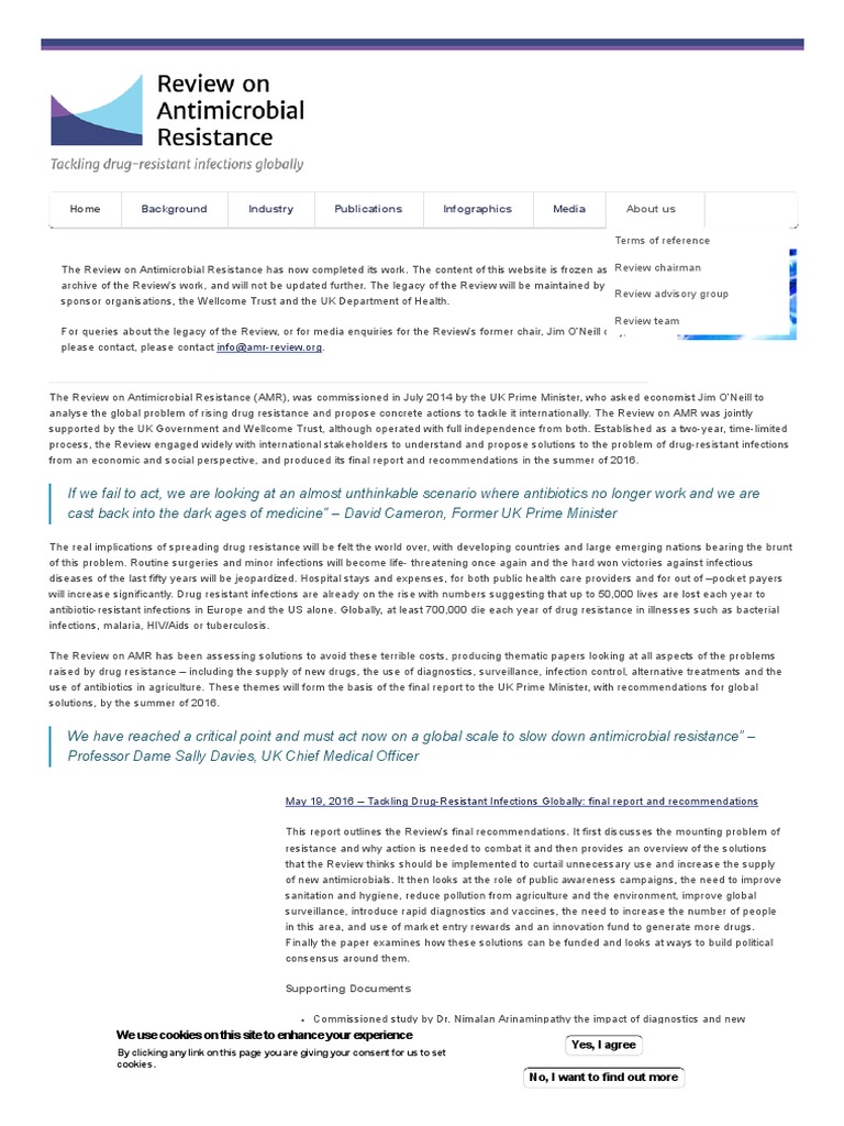 Antibiotic Resistance Poster Contest | PDF | Drug Resistance ...