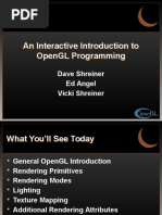 An Interactive Introduction To Opengl Programming