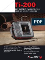 E NDE: Advanced Eddy Current Flaw Detector Multi-Frequency & Multi-Channel