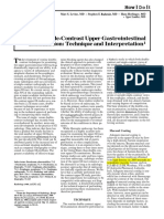 Double Contrast Upper GI Examination - Technique and Interpretation PDF