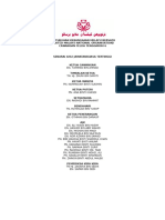 Carta Organisasi AJK Cawangan 2017