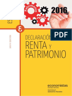 Renta y Patrimonio 2016