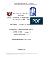 Fundamentos de Fenómenos de Transporte Practica 1