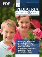 Protezione Ambientale e Ortodontica Verso La Traumatologia Dentale in Età Evolutiva Strumenti Di Diffusione Delle Linee Guida Tramite Il Pediatra