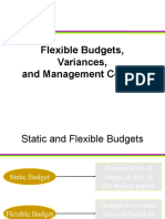 Flexible Budgets, Variances, and Management Control: Manaswee