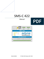 SMS-C 422: Manual