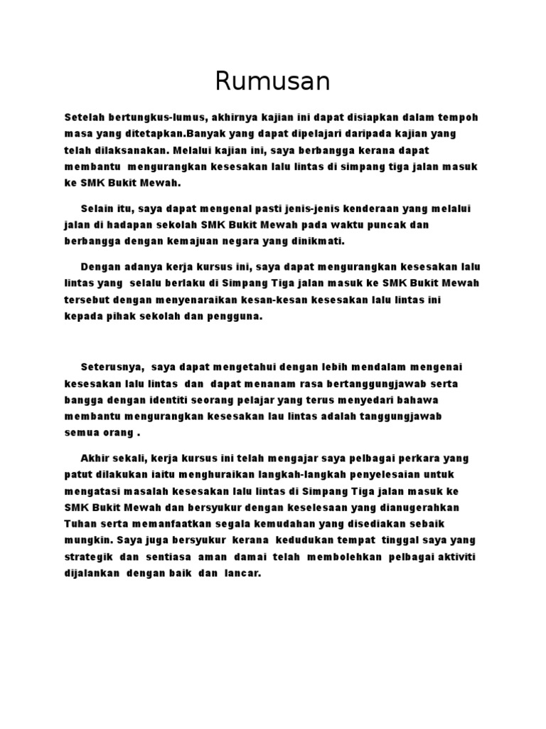 Rumusan