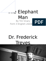 The Elephant Man: by Tim Vicary Form 3 English Literature