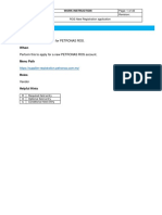 Petronas New Registration Application