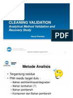 Session 5 Analytical Method Validation & Recovery Study