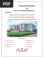 ‘‘EFFECT OF ADVERTISEMENT ON POLITICS’’.docx