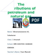 The Contributions of Petroleum and Natural Gas: Name