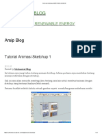 Animasi Sketchup - Mechanical Blog