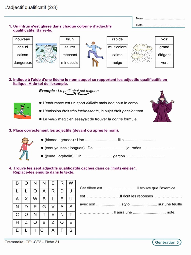adjectif_qualificatif