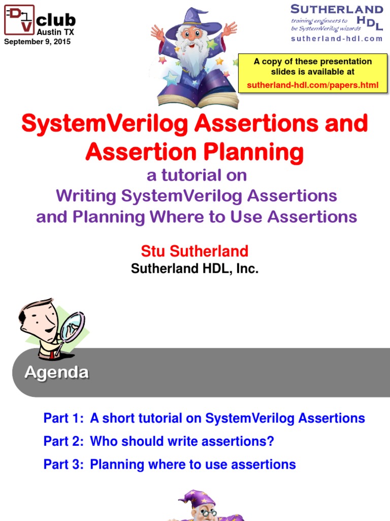 SystemVerilog Assertions Guide | PDF | Formal Verification | Computer ...