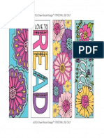 SummerColoringPageBookmarks Colored DawnNicoleDesigns
