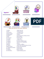 Match The Words With The Correct Definitions