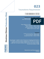 023 Traumatismo Raquimedular 07082014 PDF