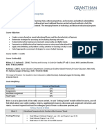 Syllabus - Assessment & Teaching To Diverse Learning Styles