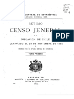 Sétimo Censo Jeneral de La Población de Chile: Levantado El 28 de Noviembre de 1895